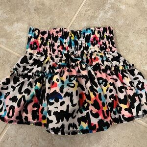 Colorful tennis/pickleball skirt